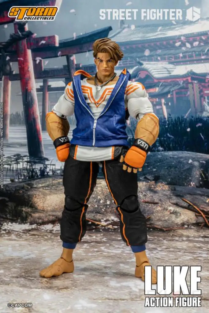 Luke Street Fighter 6 Action Figure