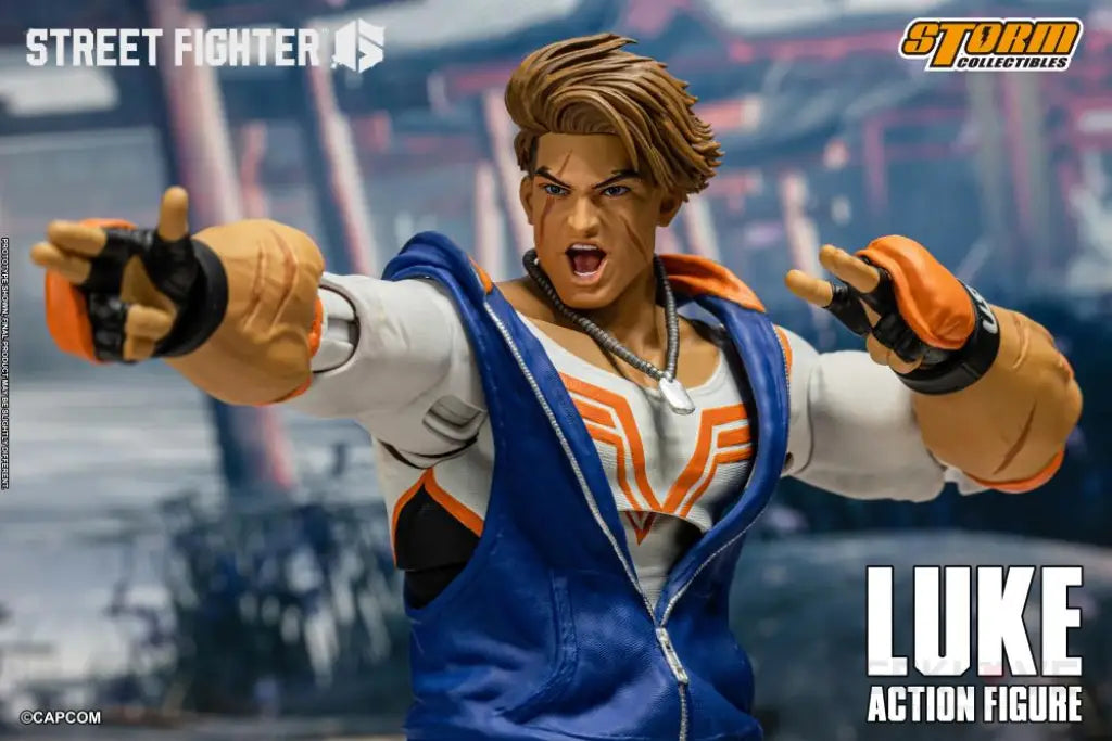 Luke Street Fighter 6 Action Figure