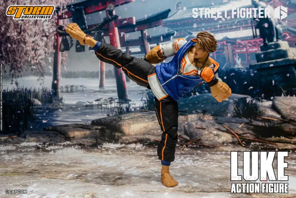 Luke Street Fighter 6 Action Figure