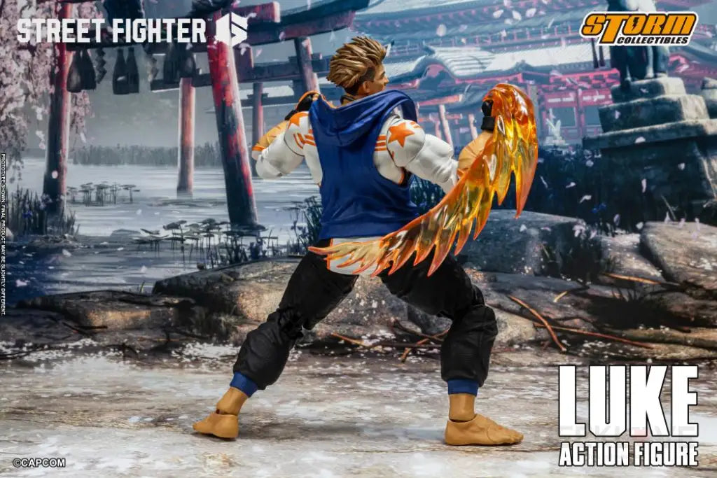 Luke Street Fighter 6 Action Figure