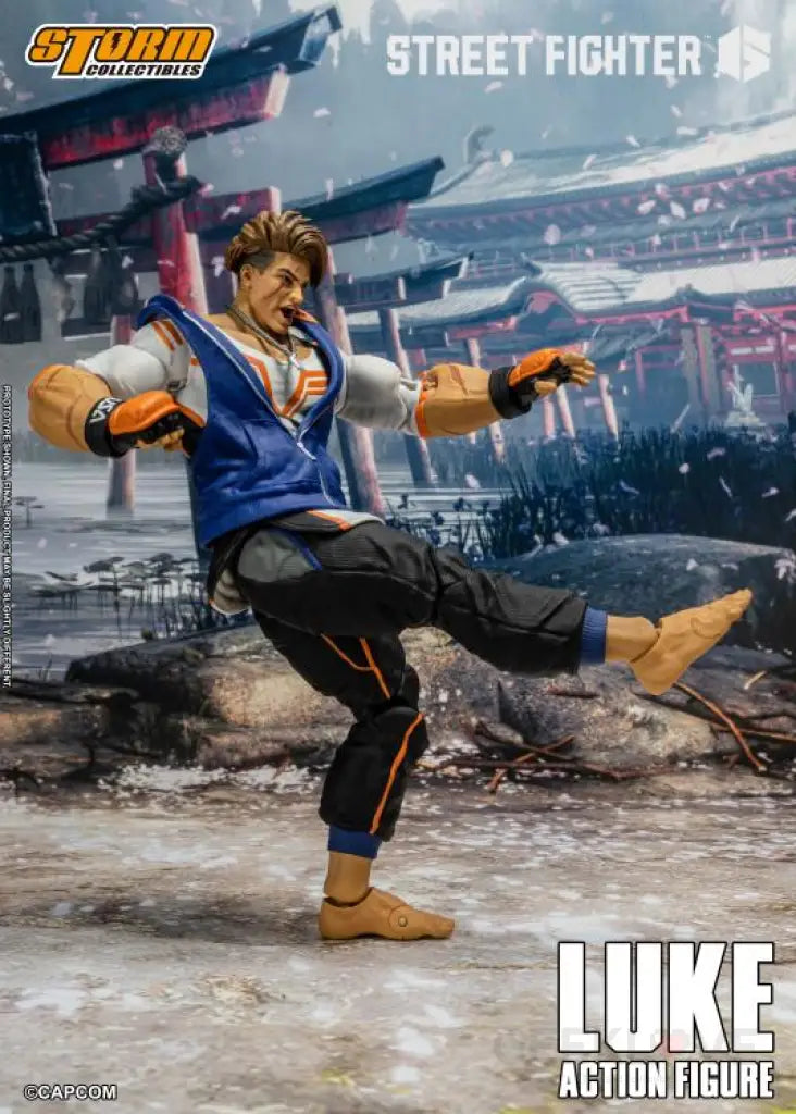 Luke Street Fighter 6 Action Figure