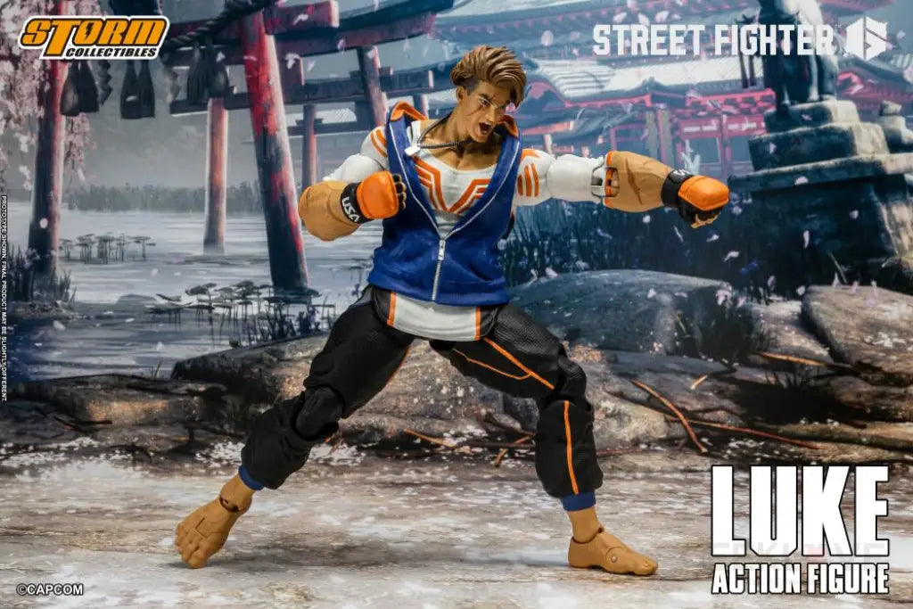 Luke Street Fighter 6 Action Figure
