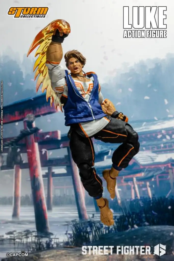 Luke Street Fighter 6 Action Figure