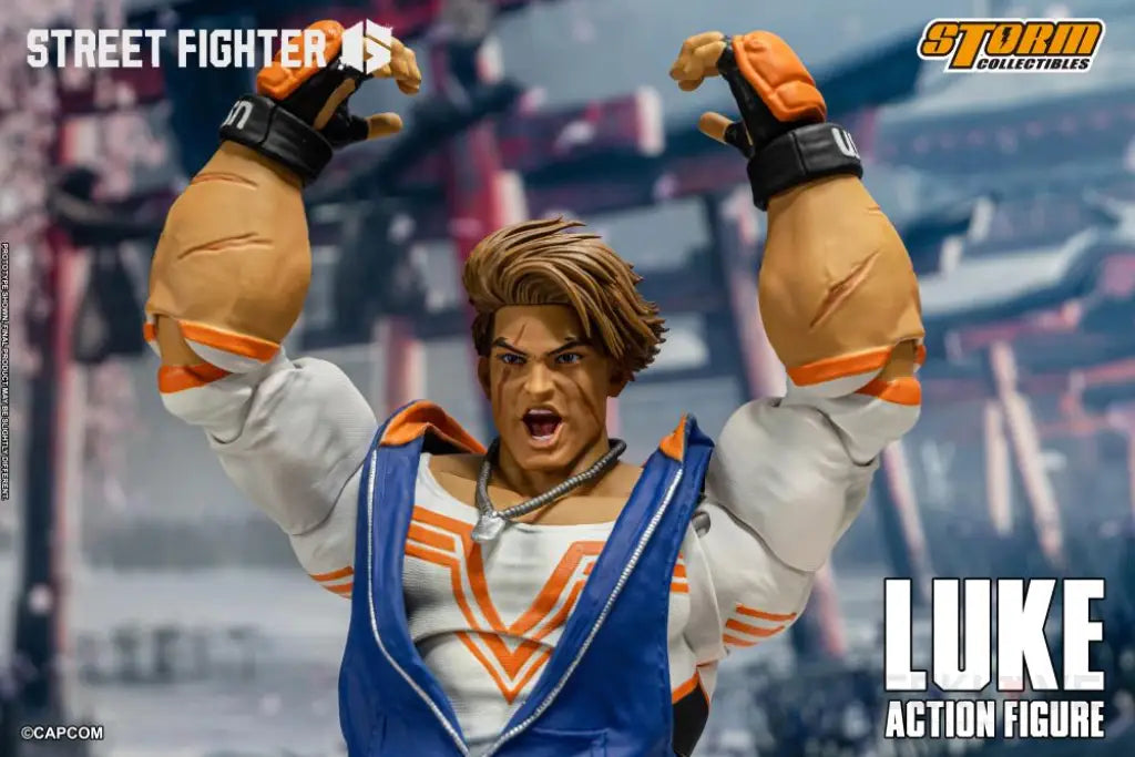 Luke Street Fighter 6 Action Figure