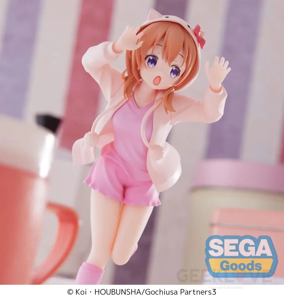 Luminasta Rabbit House Tea Party Bloom Cocoa Prize Figure