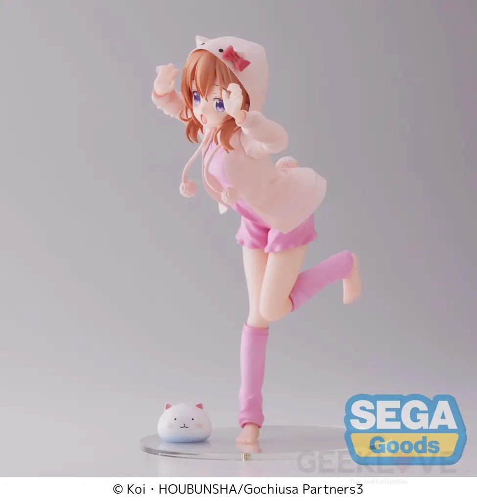 Luminasta Rabbit House Tea Party Bloom Cocoa Prize Figure