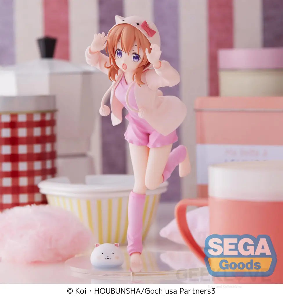Luminasta Rabbit House Tea Party Bloom Cocoa Prize Figure