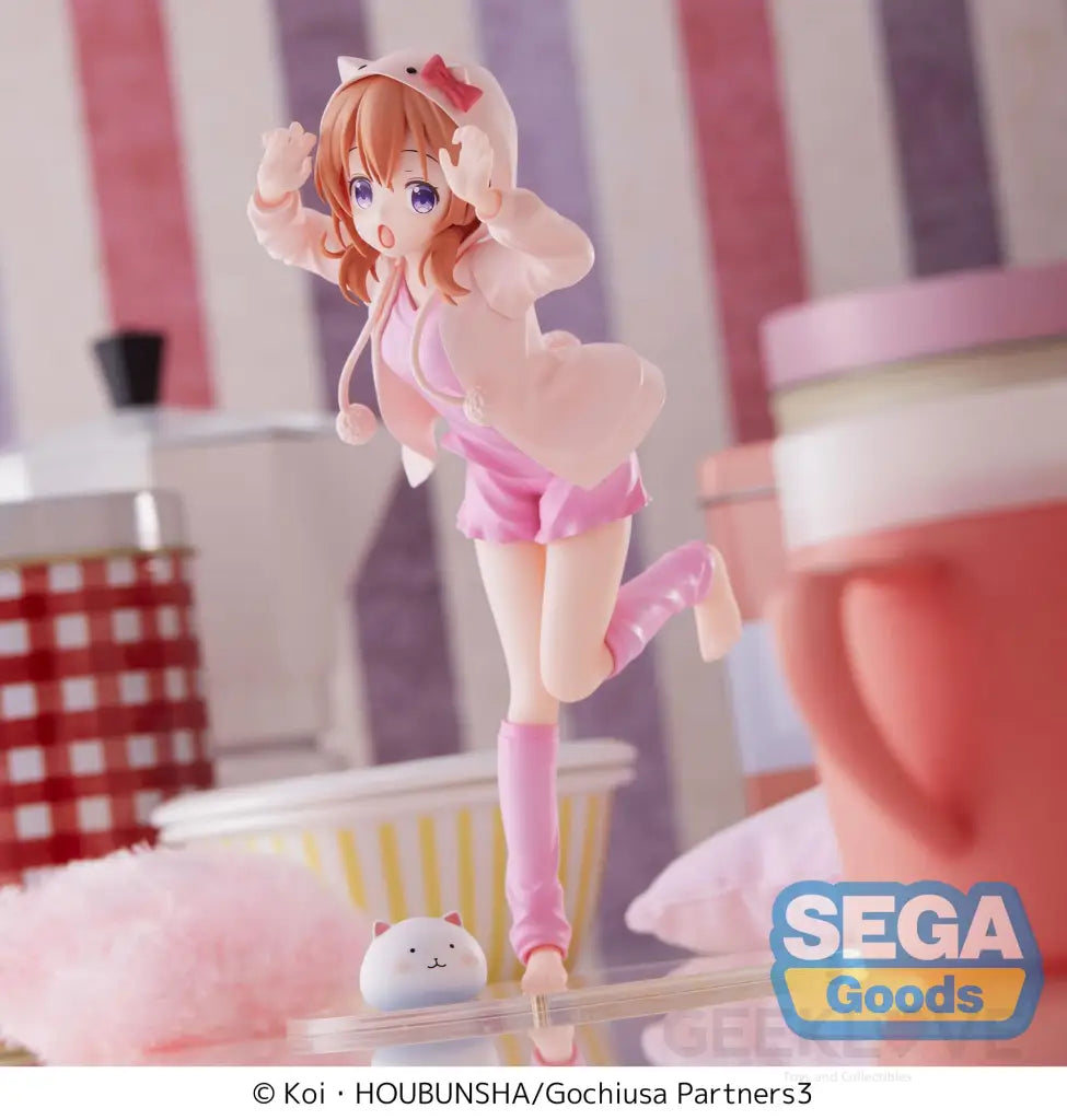 Luminasta Rabbit House Tea Party Bloom Cocoa Prize Figure