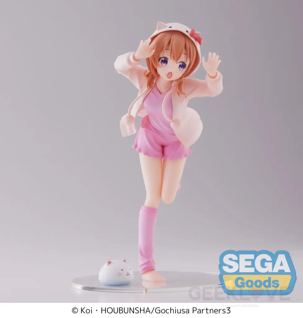 Luminasta Rabbit House Tea Party Bloom Cocoa Prize Figure
