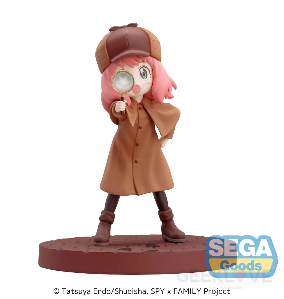 Luminasta Tv Anime Spy X Family Anya Forger Playing Detective Ver.2 Prize Figure