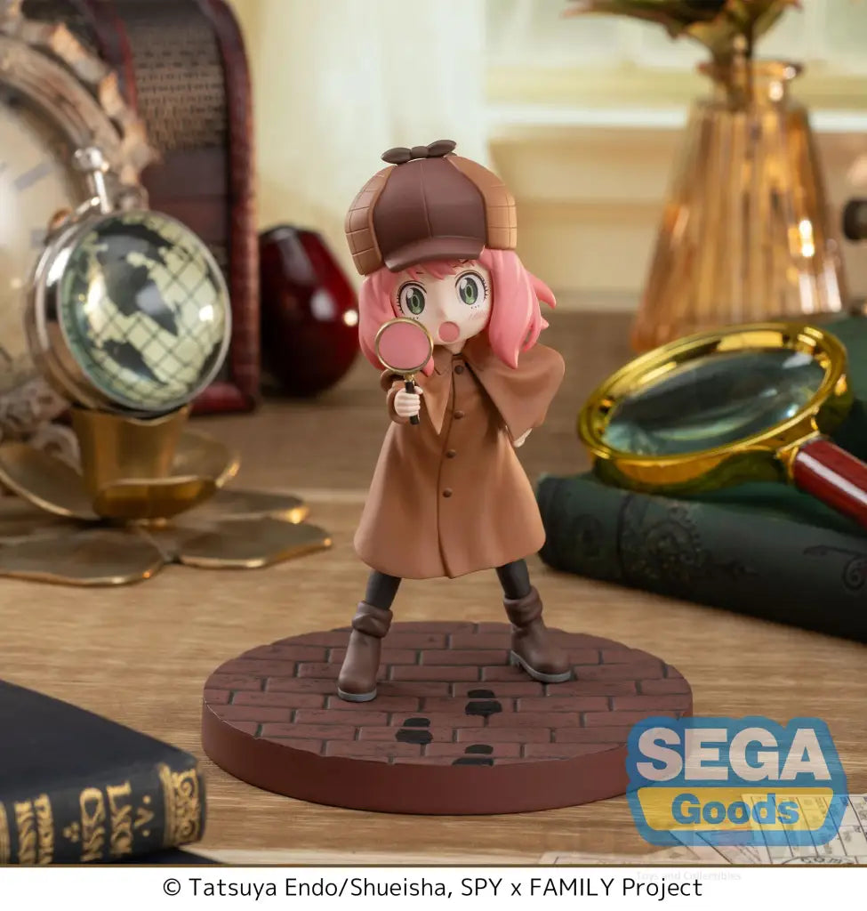 Luminasta Tv Anime Spy X Family Anya Forger Playing Detective Ver.2 Prize Figure