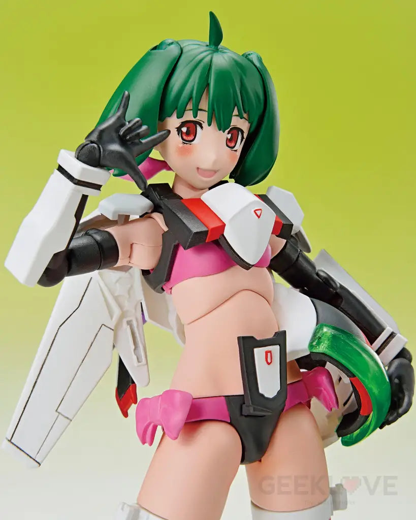 Macross V.F.G. VF-25F Messiah Ranka Lee Model Kit - GeekLoveph