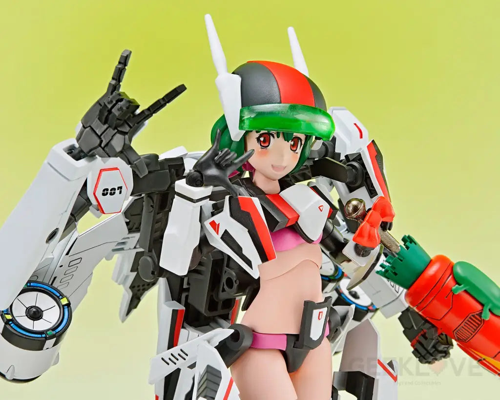 Macross V.F.G. VF-25F Messiah Ranka Lee Model Kit - GeekLoveph