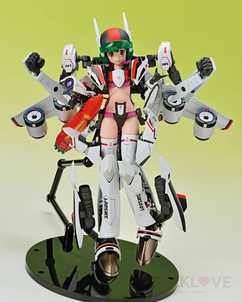 Macross V.F.G. VF-25F Messiah Ranka Lee Model Kit - GeekLoveph