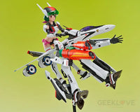 Macross V.F.G. VF-25F Messiah Ranka Lee Model Kit - GeekLoveph