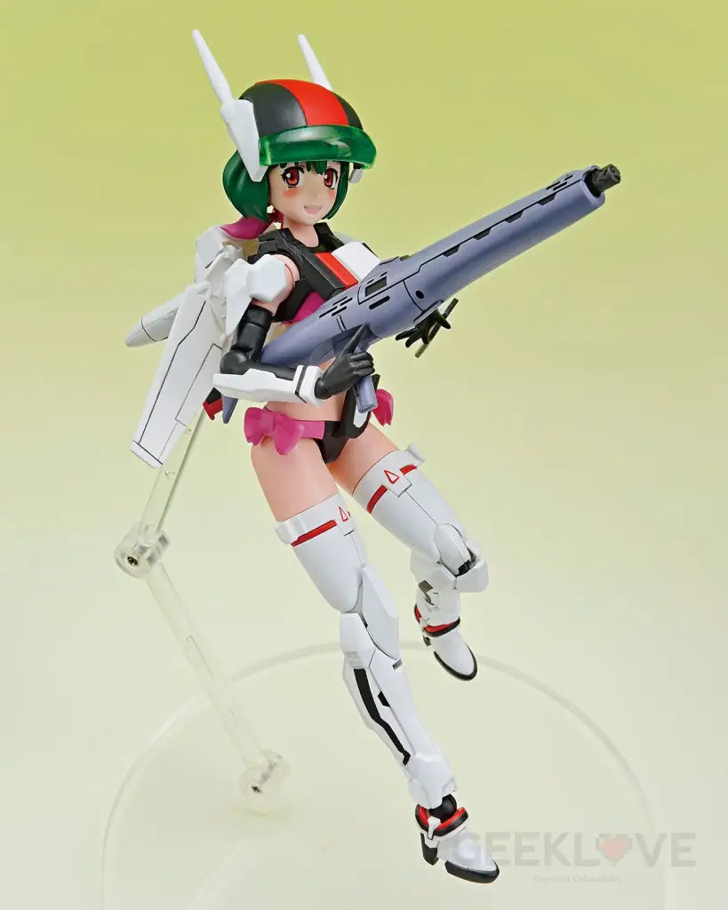 Macross V.F.G. VF-25F Messiah Ranka Lee Model Kit - GeekLoveph