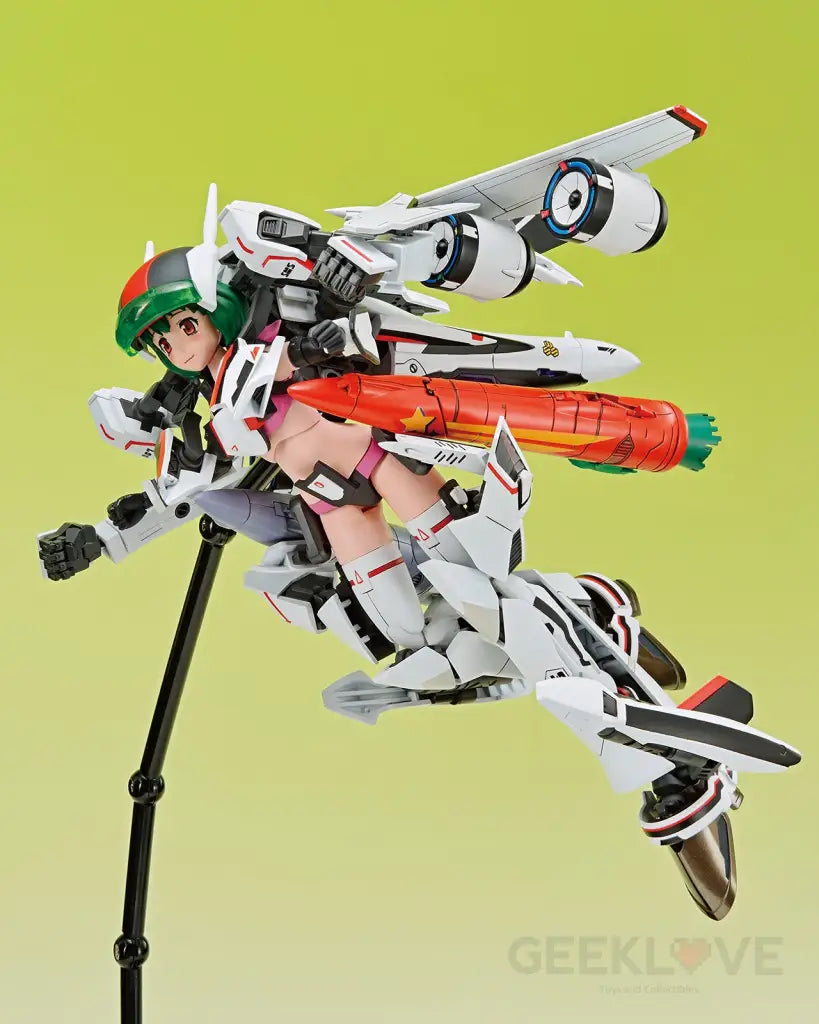 Macross V.F.G. VF-25F Messiah Ranka Lee Model Kit - GeekLoveph