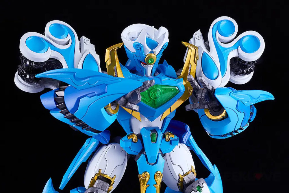 Mado King Granzort Moderoid King’s Style Aquabeat Gold Edition Model Kit Pre Order Moderoid