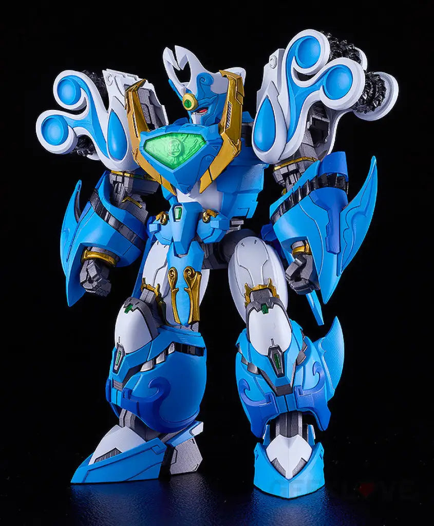 Mado King Granzort Moderoid King’s Style Aquabeat Gold Edition Model Kit Moderoid