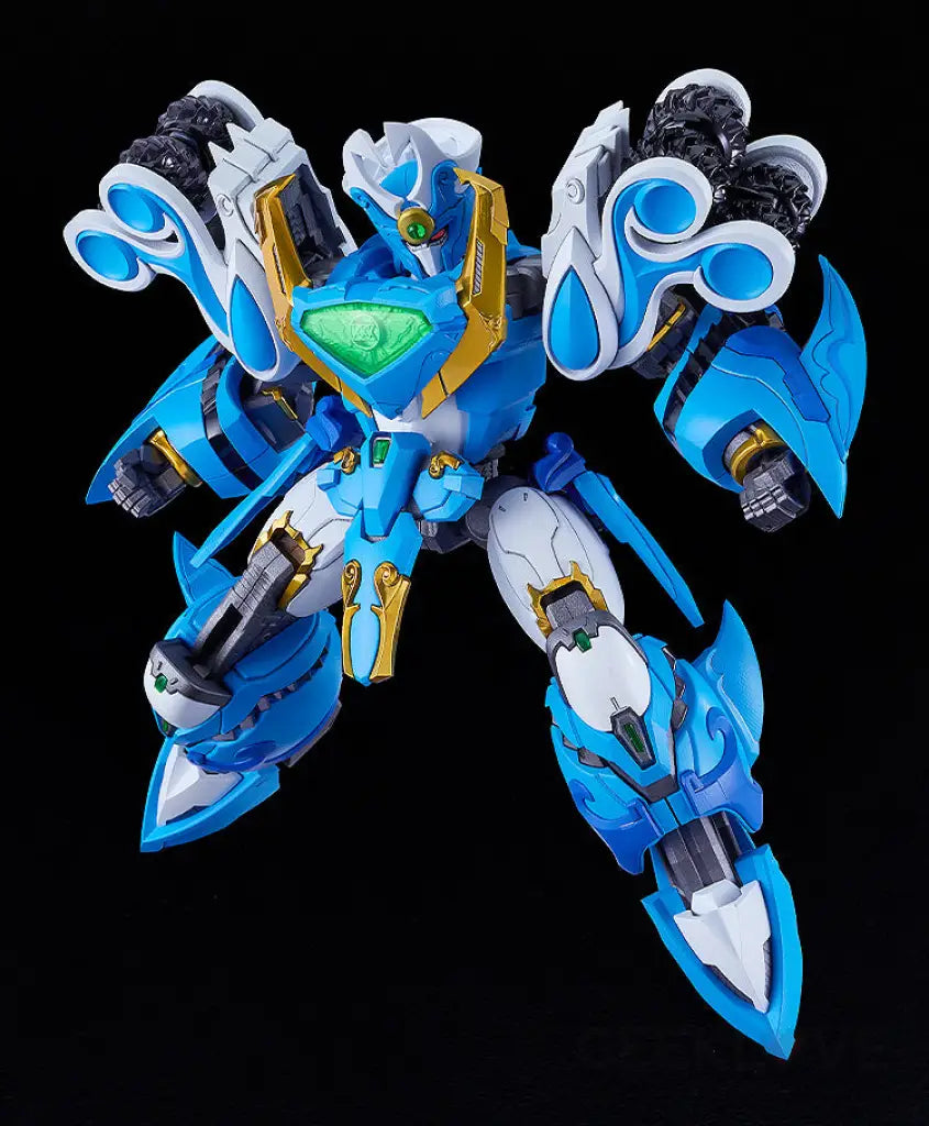 Mado King Granzort Moderoid King’s Style Aquabeat Gold Edition Model Kit Moderoid