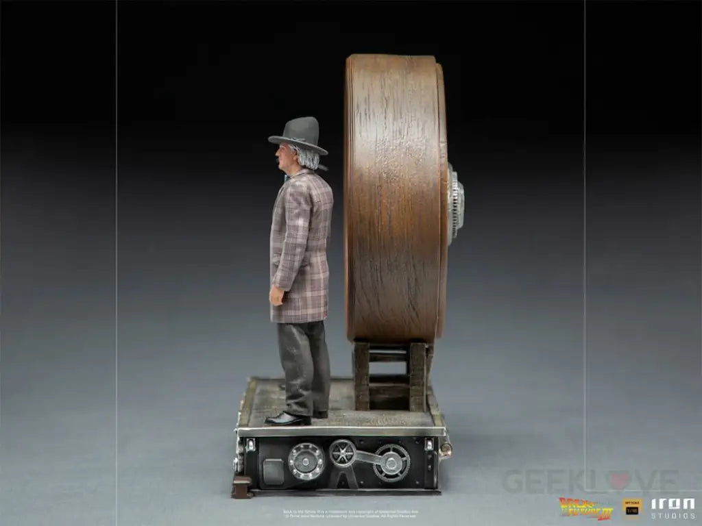 Marty & Doc At The Clock 1/10 Deluxe Art Scale Statue Figure