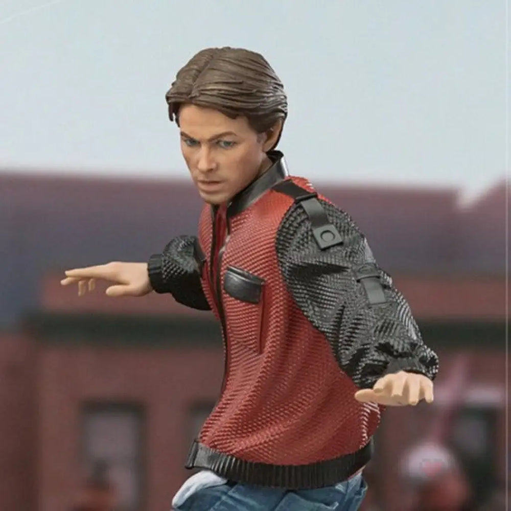 Marty McFly (On Hoverboard) 1/10 Art Scale Statue - GeekLoveph