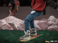 Marty McFly (On Hoverboard) 1/10 Art Scale Statue - GeekLoveph