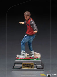 Marty McFly (On Hoverboard) 1/10 Art Scale Statue - GeekLoveph