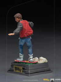 Marty McFly (On Hoverboard) 1/10 Art Scale Statue - GeekLoveph