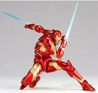 Marvel Amazing Yamaguchi Revoltech No.013 Iron Man Bleeding Edge Armor Reissue Preorder