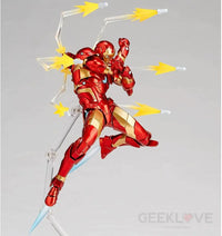 Marvel Amazing Yamaguchi Revoltech No.013 Iron Man Bleeding Edge Armor Reissue Preorder