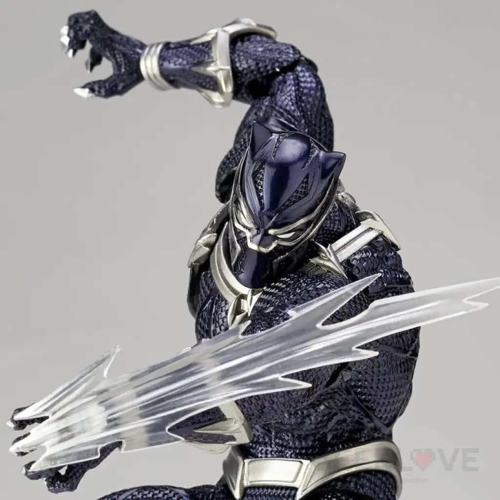 Marvel Amazing Yamaguchi Revoltech No.030 Black Panther Preorder