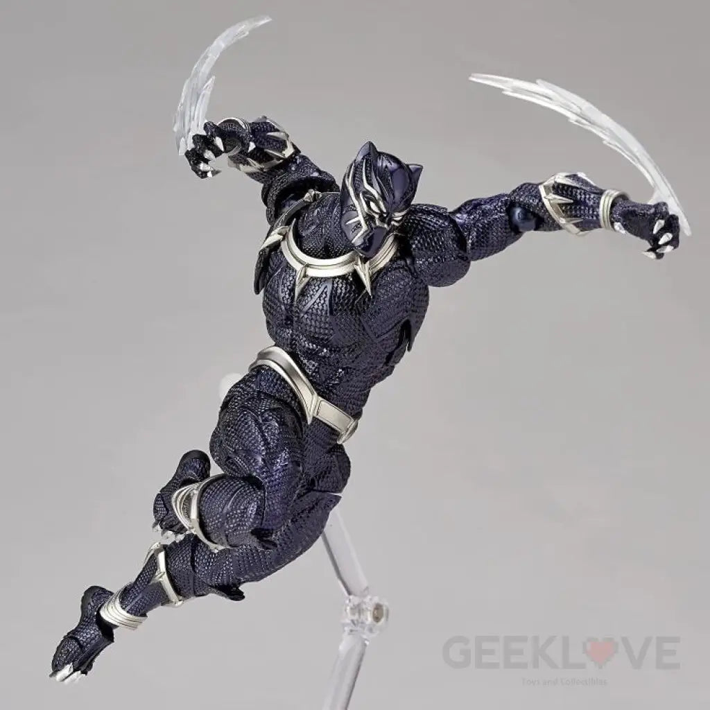 Marvel Amazing Yamaguchi Revoltech No.030 Black Panther Preorder