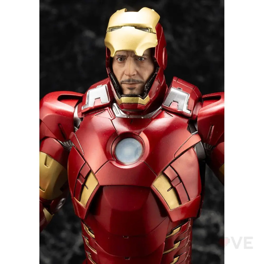 Marvel Avengers Movie Iron Man Mark 7 ARTFX Statue - GeekLoveph