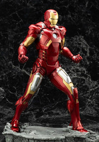 Marvel Avengers Movie Iron Man Mark 7 ARTFX Statue - GeekLoveph