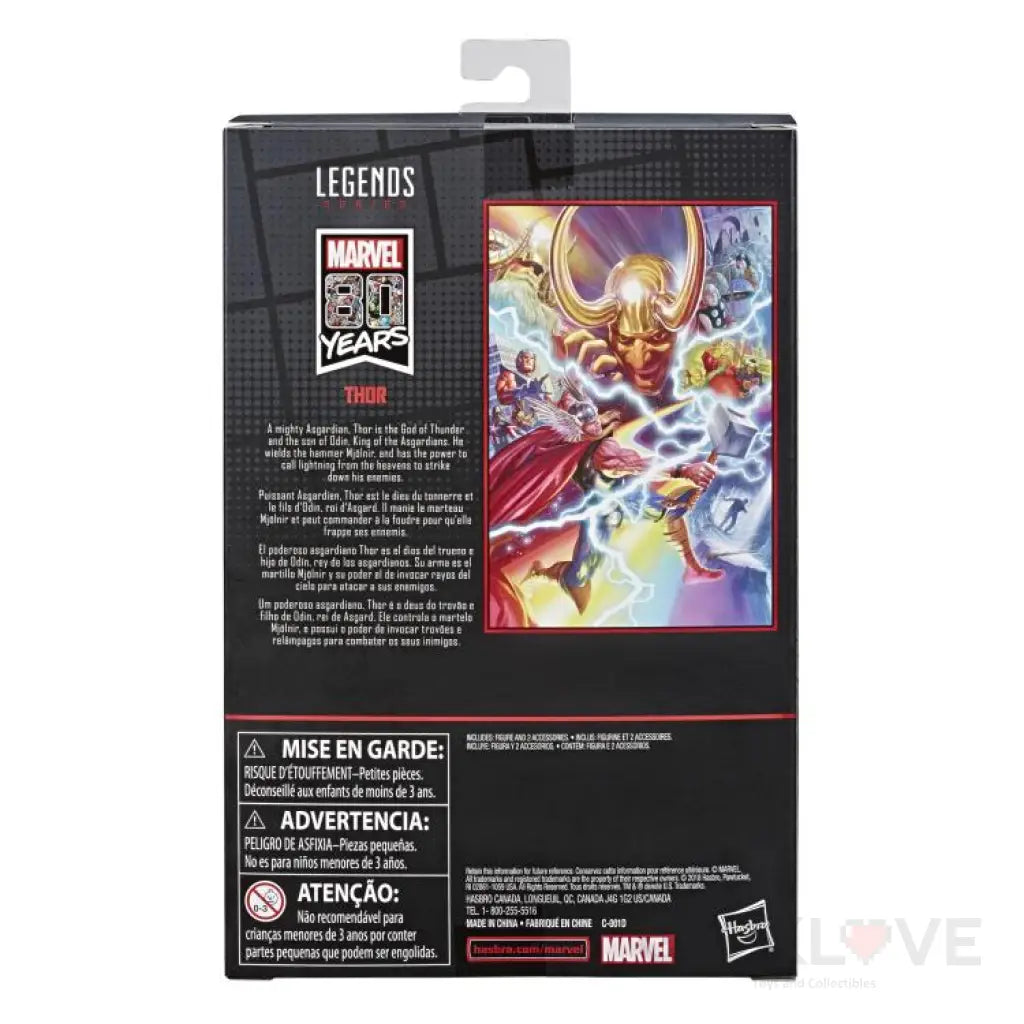 Marvel Comics 80th Anniversary Marvel Legends Thor - GeekLoveph