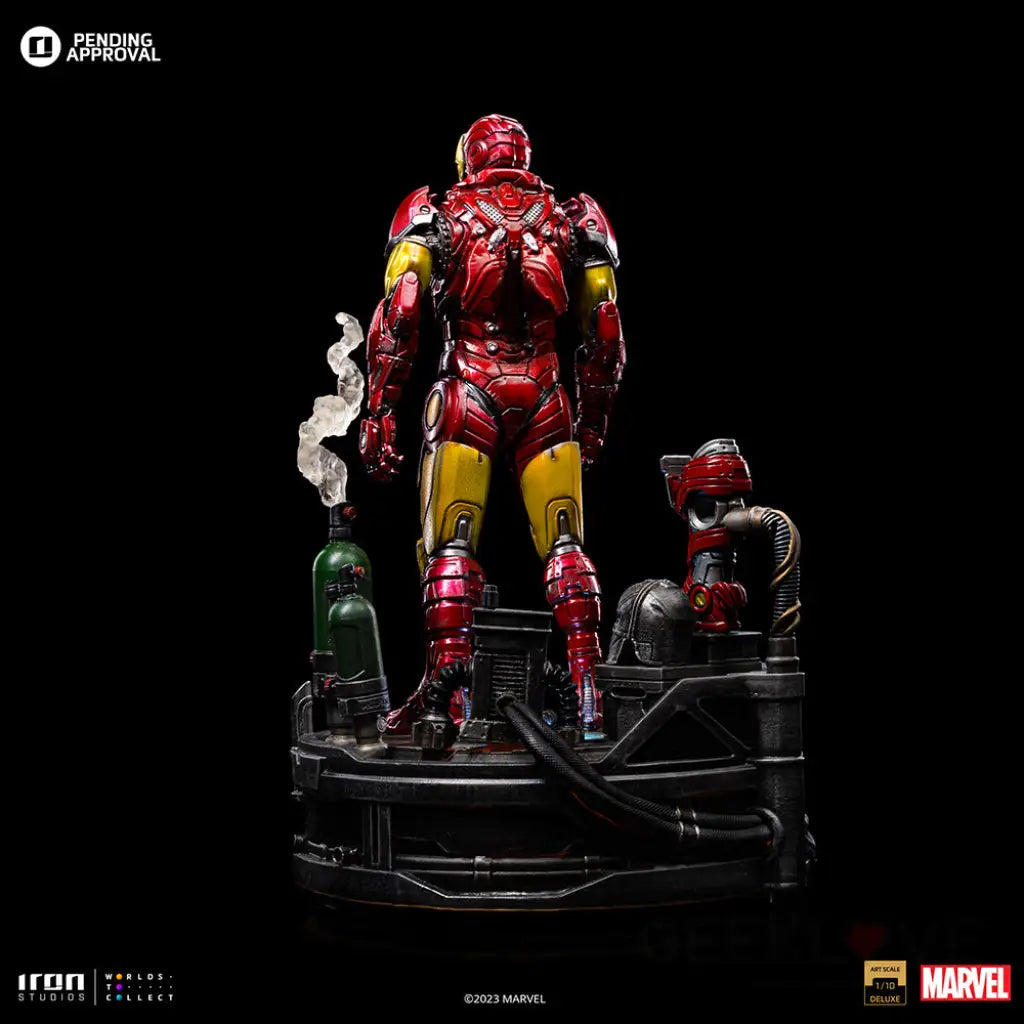 Marvel Comics - Iron Man Unleashed Deluxe 1/10 Art Scale Statue Figure