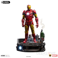 Marvel Comics - Iron Man Unleashed Deluxe 1/10 Art Scale Statue Figure