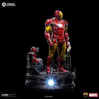 Marvel Comics - Iron Man Unleashed Deluxe 1/10 Art Scale Statue Figure