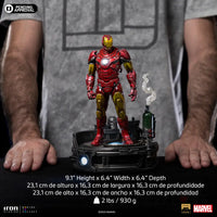 Marvel Comics - Iron Man Unleashed Deluxe 1/10 Art Scale Statue Figure