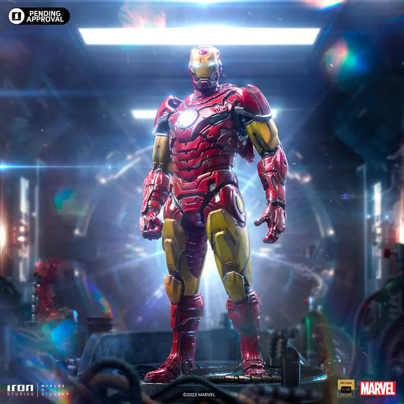 Marvel Comics - Iron Man Unleashed Deluxe - 1/10 Art Scale Statue