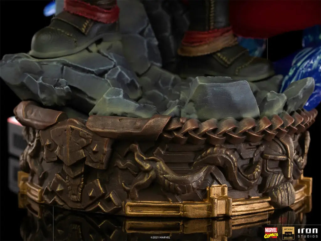 Marvel Comics Thor Unleashed Deluxe - Art Scale 1/10 Statue - GeekLoveph