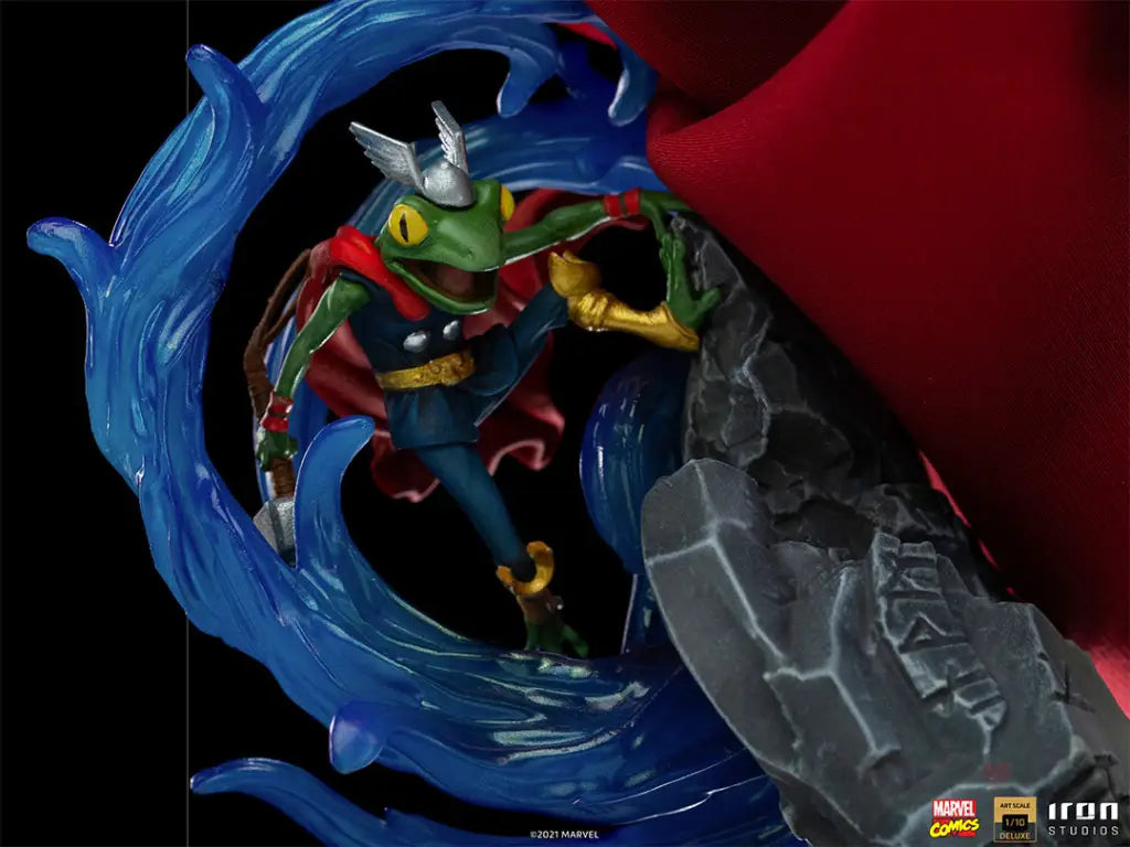 Marvel Comics Thor Unleashed Deluxe - Art Scale 1/10 Statue - GeekLoveph