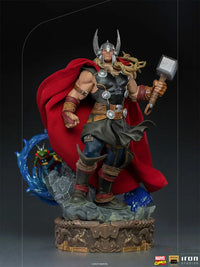 Marvel Comics Thor Unleashed Deluxe - Art Scale 1/10 Statue - GeekLoveph