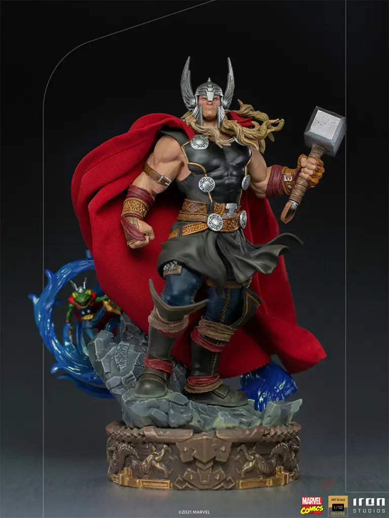 Marvel Comics Thor Unleashed Deluxe - Art Scale 1/10 Statue - GeekLoveph