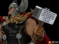 Marvel Comics Thor Unleashed Deluxe - Art Scale 1/10 Statue - GeekLoveph