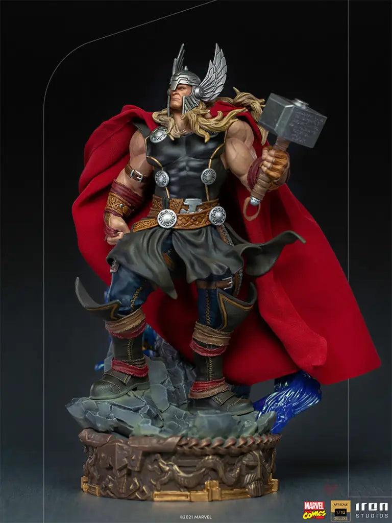 Marvel Comics Thor Unleashed Deluxe - Art Scale 1/10 Statue - GeekLoveph