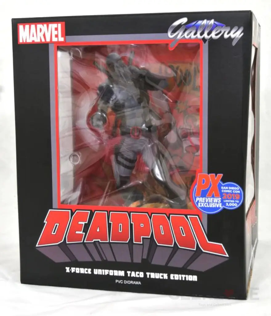 Marvel Gallery X-Force Taco Truck Deadpool Statue - SDCC 2019 Exclusive - GeekLoveph