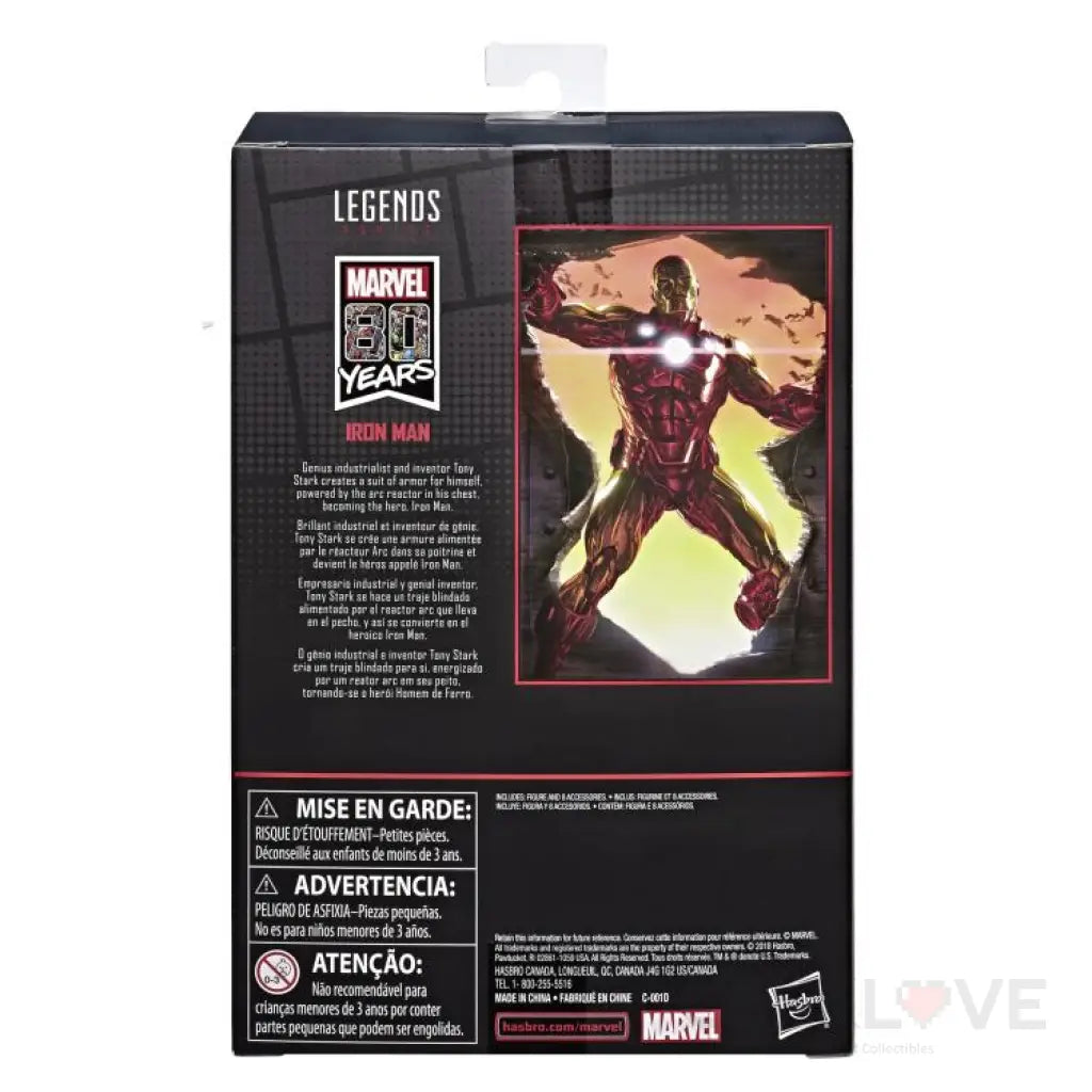 Marvel Legends 80th Anniversary Iron Man - GeekLoveph