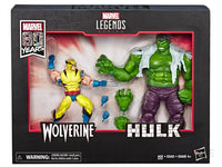 Marvel Legends 80th Anniversary Wolverine and Hulk - 2-Pack Exclusive - GeekLoveph